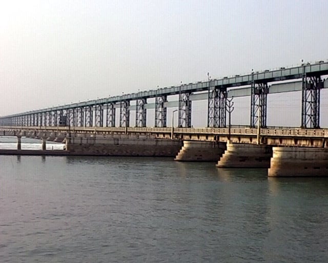 The Koshi Barrage of Nepal