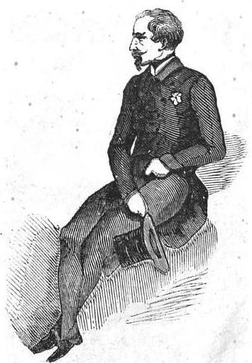 Louis Napoleon as a member of the National Assembly in 1848. He spoke rarely in the Assembly, but, because of his name, had enormous popularity in the country.