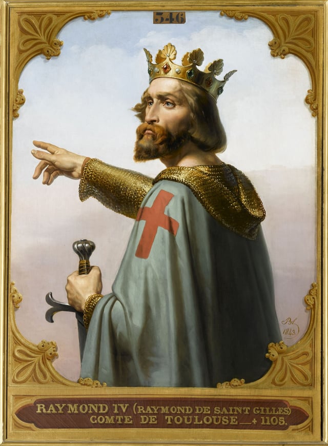 Raymond IV, Count of Toulouse was a leader of the First Crusade