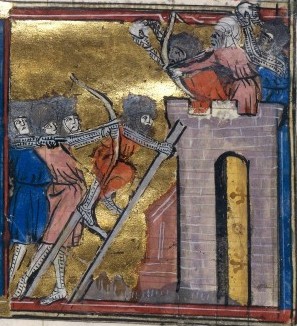 Siege of Niš, Crusaders attacking Niš on 4 July 1096.