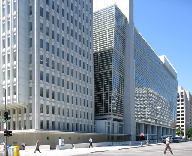 The World Bank headquarters in Washington, D.C.