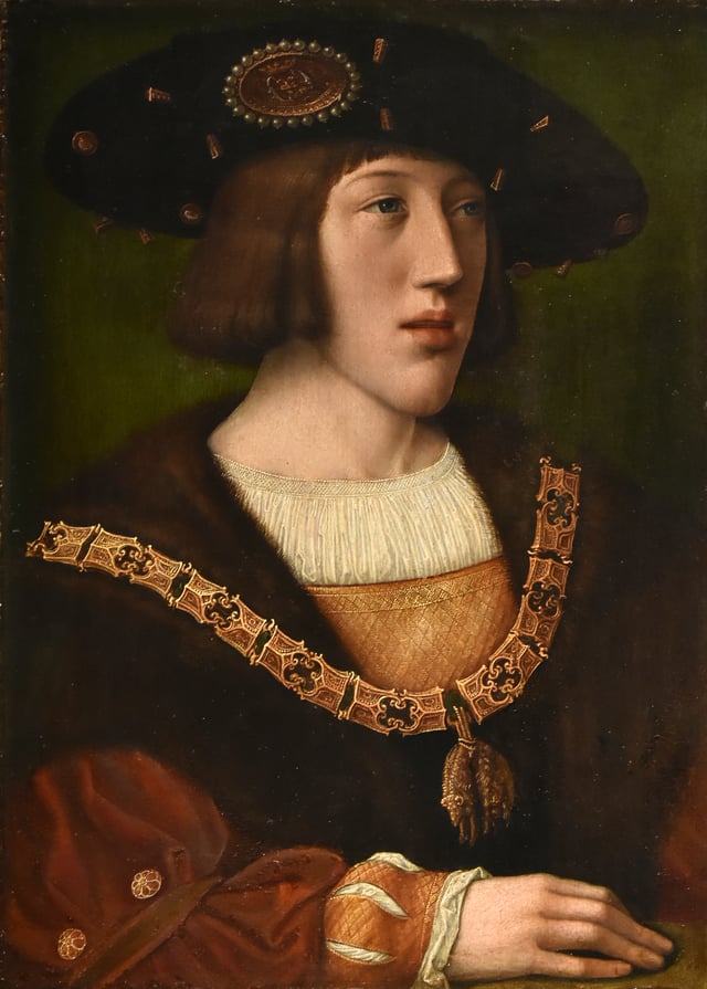 Contemporary portrait of the young Emperor Charles V