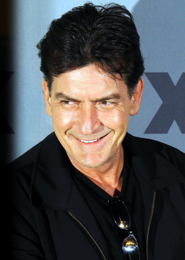 Sheen at the 2012 FX Ad Sales Upfront