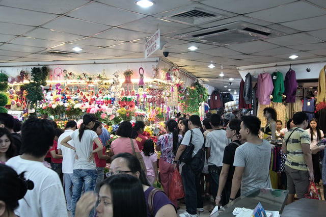 Divisoria is a popular flea market for locals and tourists.