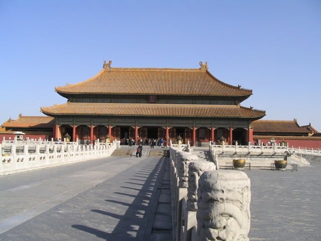 The Forbidden City, the official imperial household of the Ming and Qing dynasties from 1420 until 1924, when the Republic of China evicted Puyi from the Inner Court.