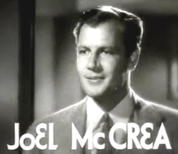 Actor Joel McCrea in still from Woman Wanted (1935)
