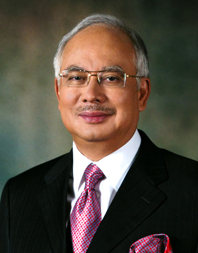 Najib Razak, Prime Minister since 2009.