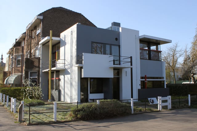 The Rietveld Schröder House from 1924