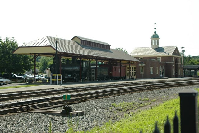 Amtrak station in White River Junction