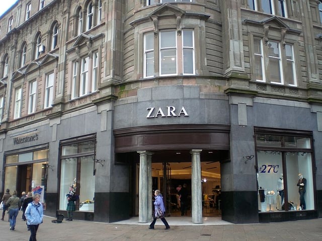 Zara (Inditex) in Dundee, Scotland