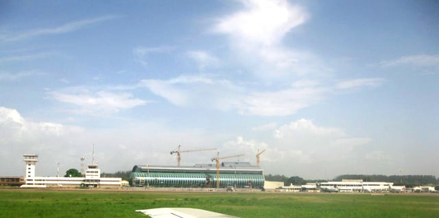 Maya-Maya Airport in Brazzaville.
