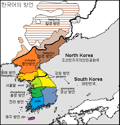 Dialects of Korean