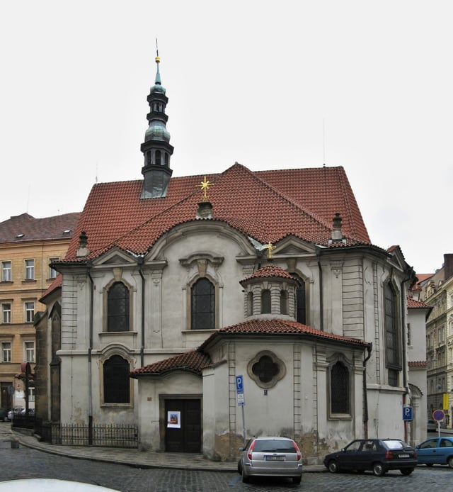 Dvořák played organ at St. Adalbert's Church in Prague from 1874 to 1877.