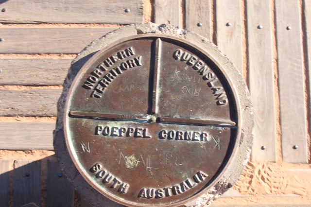 Poeppel Corner Marker, South Australia, Northern Territories, Queensland