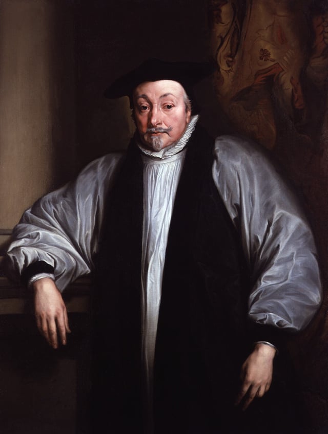 William Laud, Charles I's Archbishop of Canterbury.