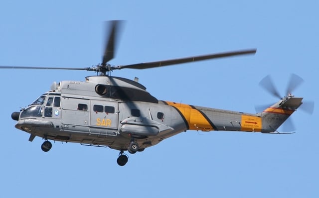 An Aérospatiale Puma of the Spanish Air Force