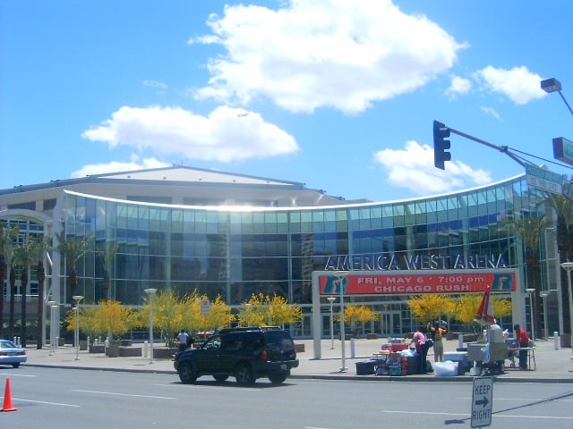 Talking Stick Resort Arena in downtown Phoenix