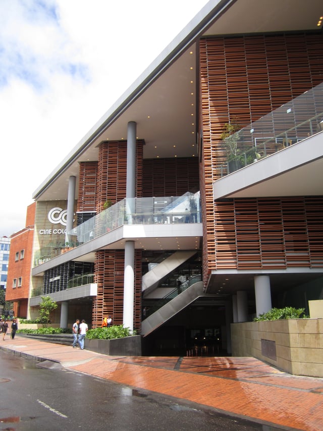 Centro Andino, an upscale mall in northern Bogotá