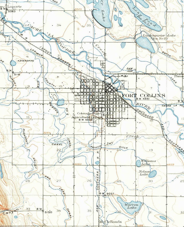 The region in 1906