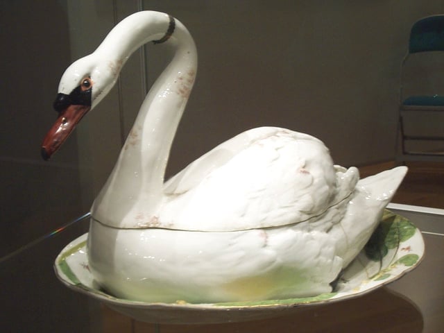 Porcelain Tureen from the Cecil Higgins Gallery collection.
