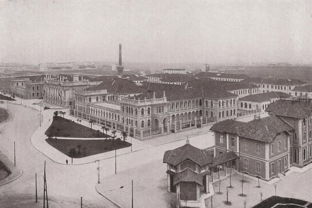Città Studi buildings in 1930