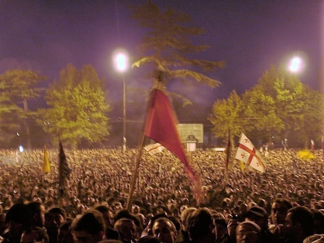 The Rose Revolution, 2003