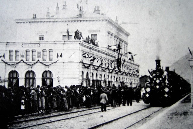 Inauguration in 1882 of the Gotthard Rail Tunnel connecting the southern canton of Ticino, the longest in the world at the time
