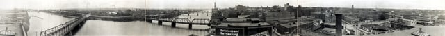 A 1915 panorama, when the furniture industry peaked before the Great Depression.