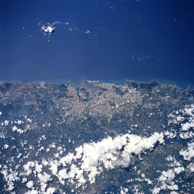 San Juan from space