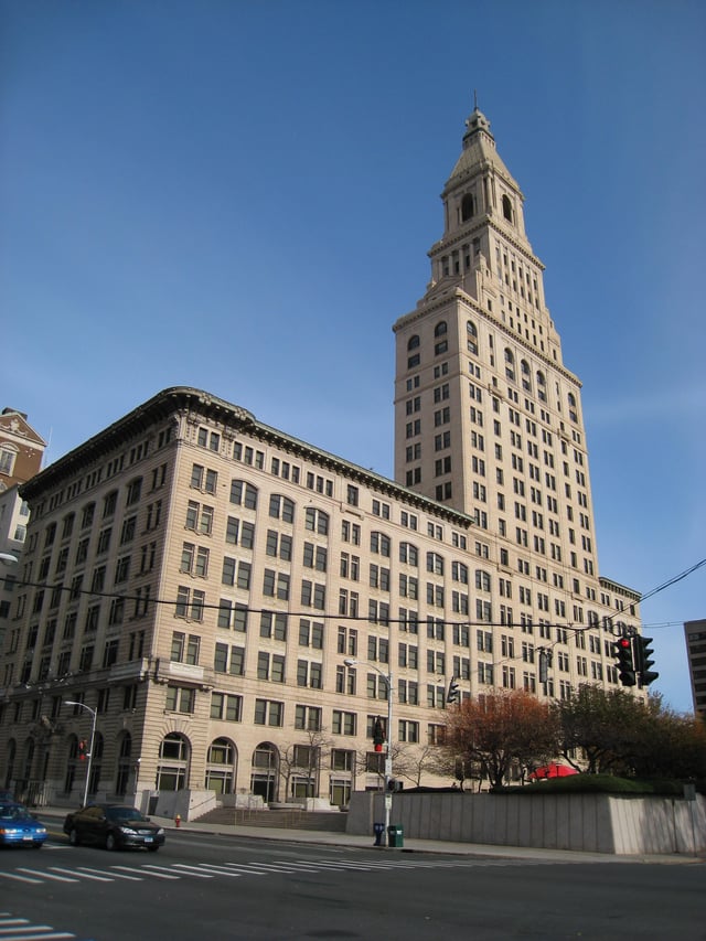 Travelers Tower in Downtown Hartford