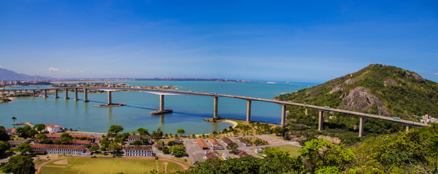 View of the city of Vitória from Vila Velha