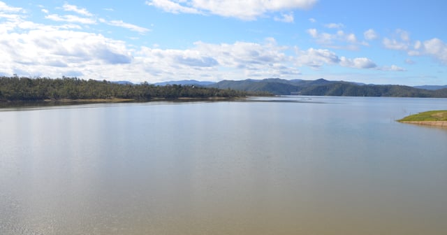 Lake Wivenhoe, Brisbane's primary water reserve