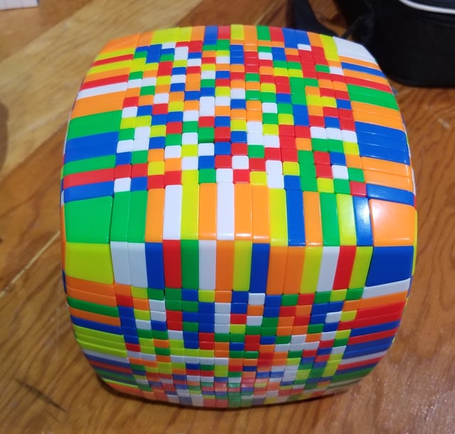 A 17×17×17 cube