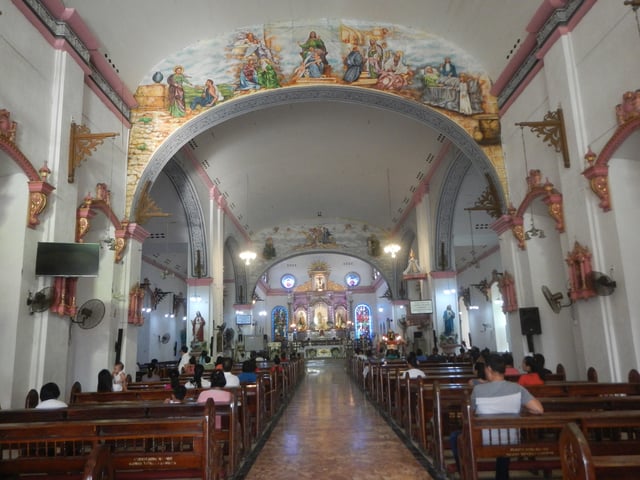 Interior of the National Shrine of St. Anne