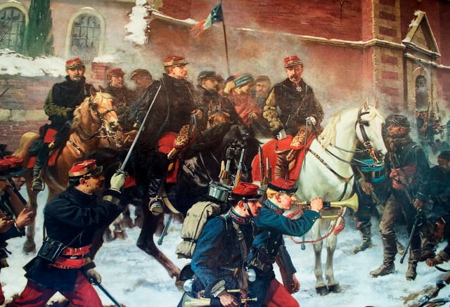 The Battle of Bapaume (1871) took place from 2–3 January 1871, during the Franco-Prussian War in and around Biefvillers-lès-Bapaume and Bapaume. The Prussian advance was stopped by Genéral Louis Léon César Faidherbe at the head of the Armée du Nord.