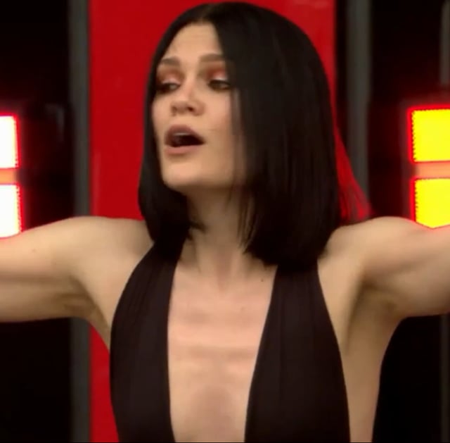 Jessie J performing in 2018