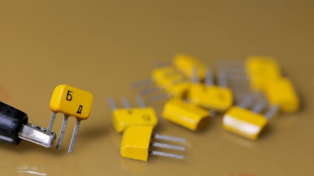 Soviet KT315b transistors