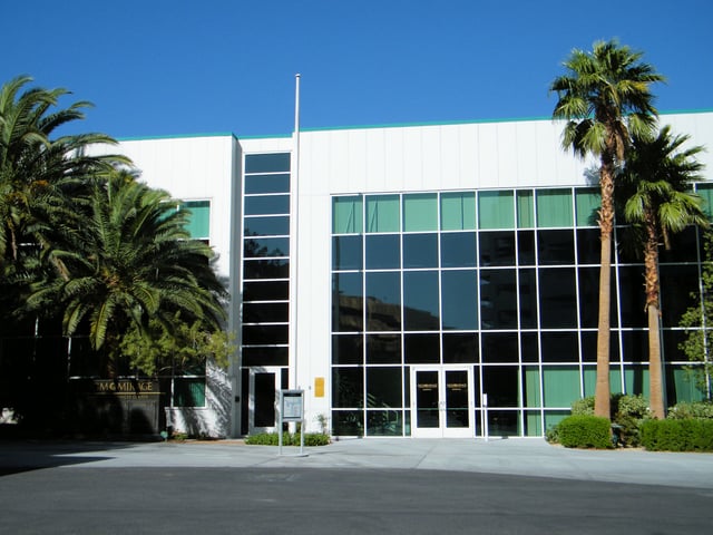 MGM Mirage's Corporate Support Center in Paradise, Nevada