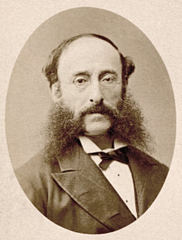 Paul Reuter, the founder, by Nadar, c. 1865