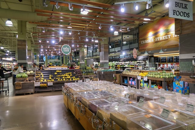 Whole Foods Market in Vancouver, British Columbia, Canada