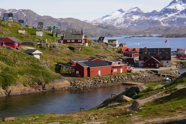 Greenland has more than 60 settlements.