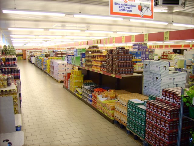 Aldi Nord interior