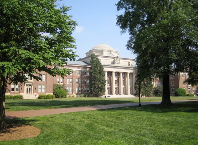Chambers Building at Davidson College in Davidson, NC