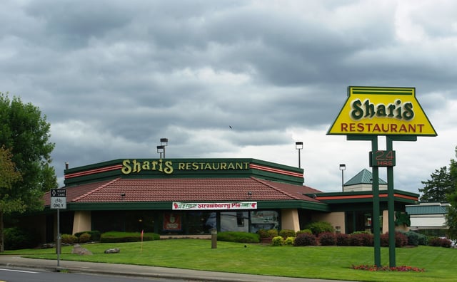 Sharis restaurant in the community