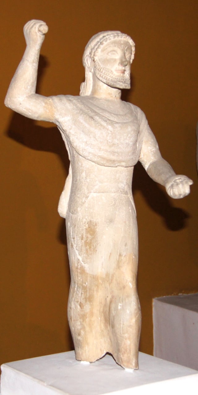 Zeus Keraunios, 500-480 BC, Nicosia museum