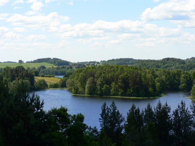 Landscape of Aukštaitija
