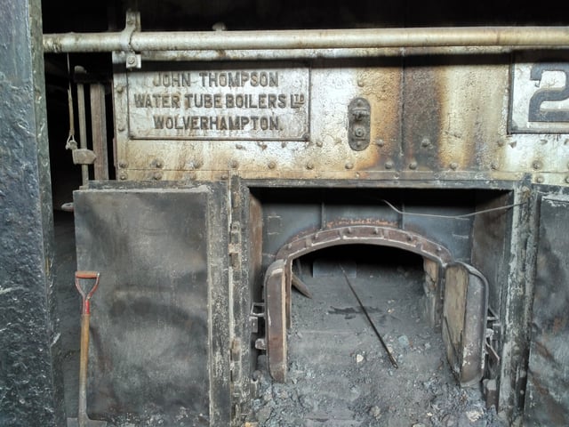 Water-tube boiler made in Wolverhampton