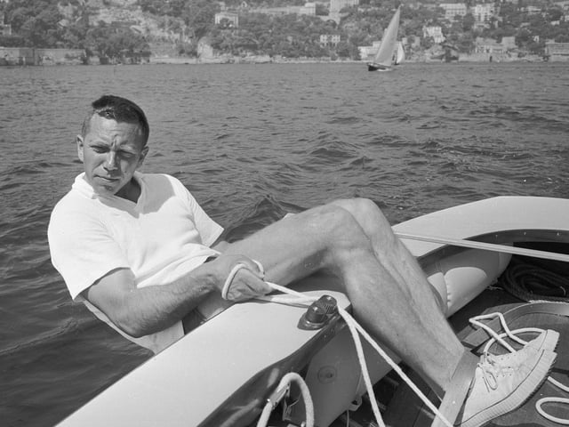 Elvstrøm at the 1960 Olympics