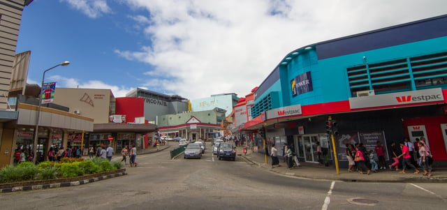 Suva, capital and commercial centre of Fiji