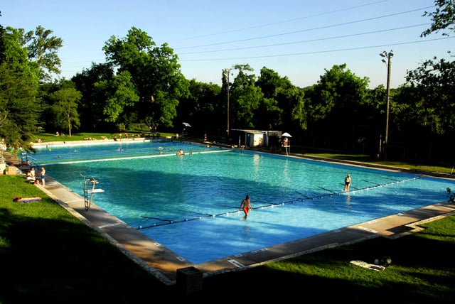 Austin's Deep Eddy Pool is the oldest man-made pool in Texas.